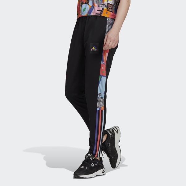 Black Adidas Tiro Pride Track Pants