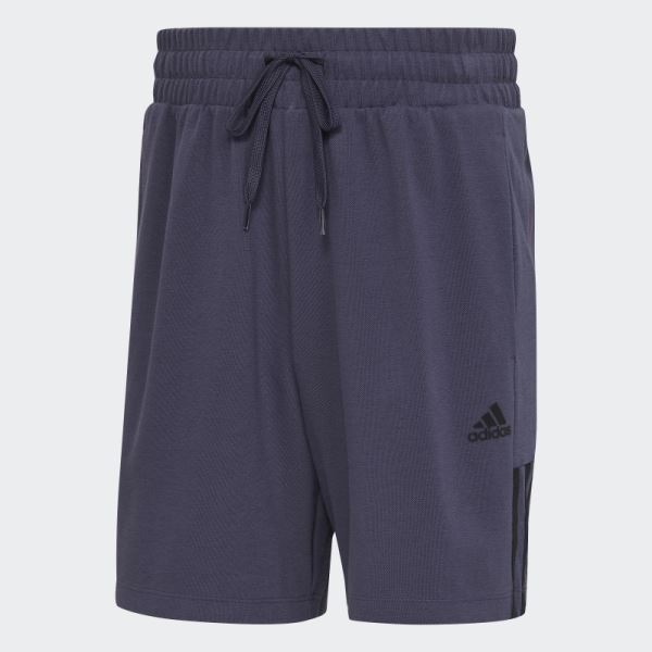 Navy AEROREADY Yoga Shorts Adidas