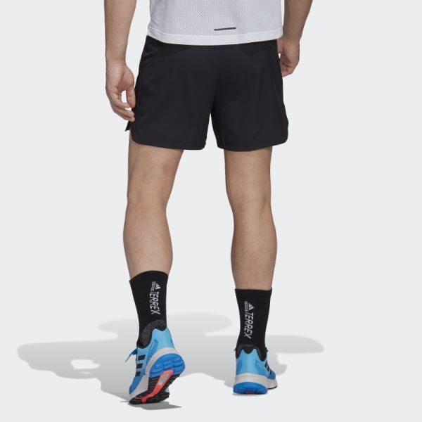 Black Adidas Terrex Trail Running Shorts