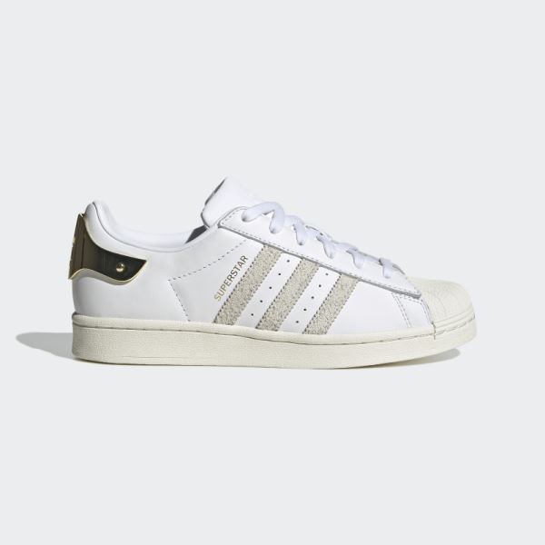 Stylish White Adidas Superstar Shoes