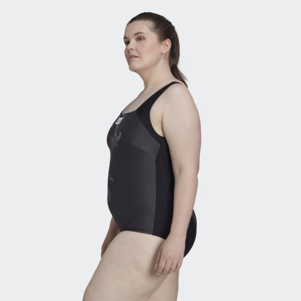 Thebe Magugu Swimsuit (Plus Size) Carbon Adidas