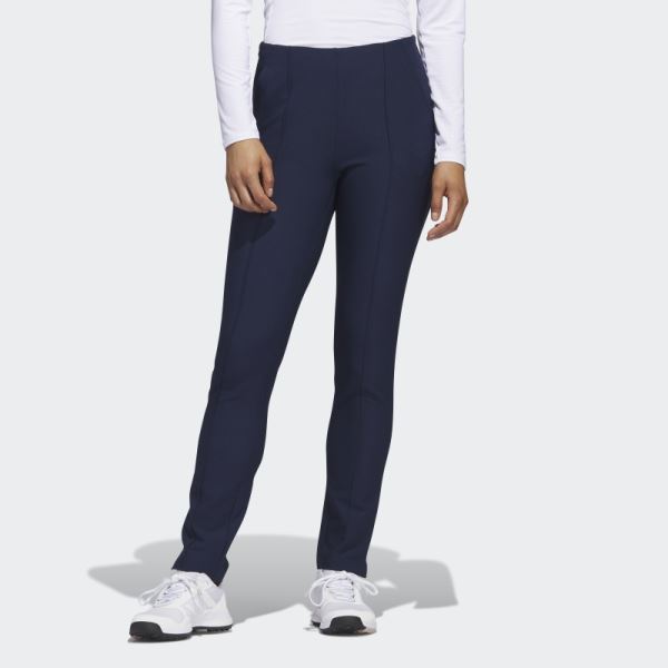 Pintuck Pull-On Pants Adidas Navy