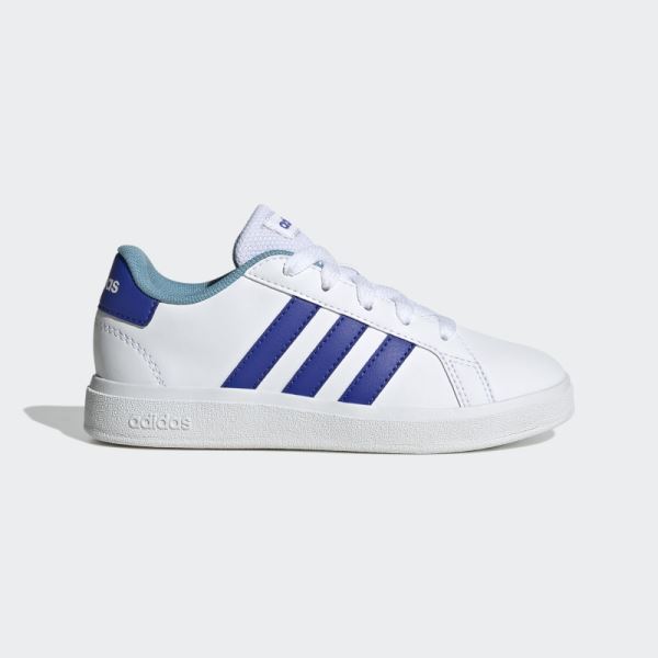 Blue Adidas Grand Court 2.0 Shoes Fashion