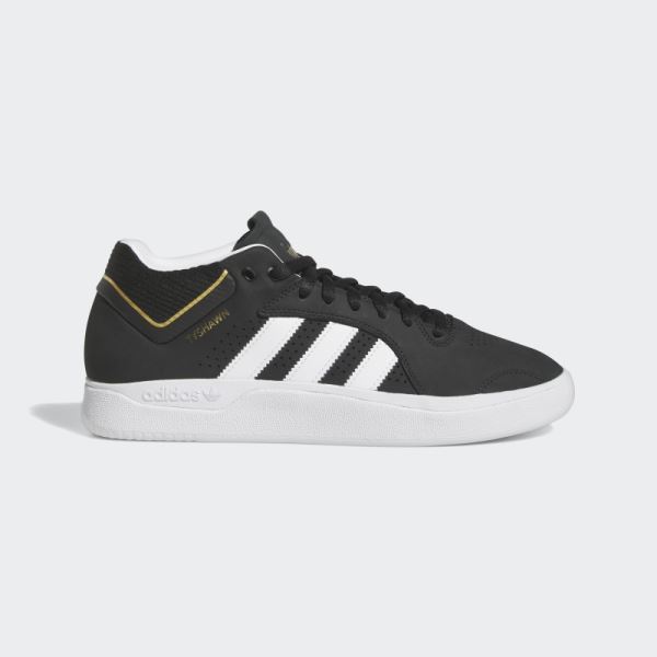 Gold Metallic Adidas Tyshawn Shoes