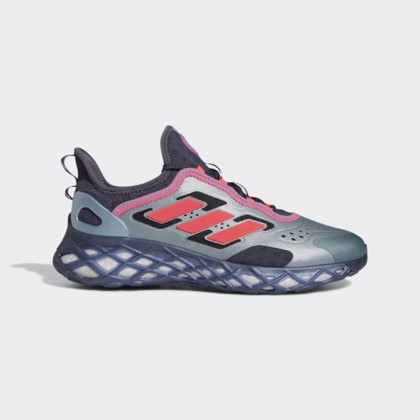 Adidas Grey Met Web BOOST Running Sportswear Lifestyle Shoes