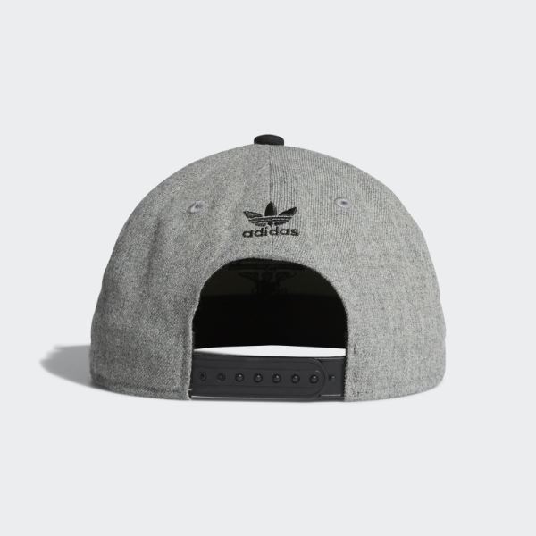 Adidas Trefoil Chain Snap-Back Cap Medium Grey