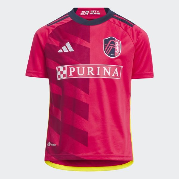 St. Louis CITY SC 23/24 Home Jersey Adidas Pink