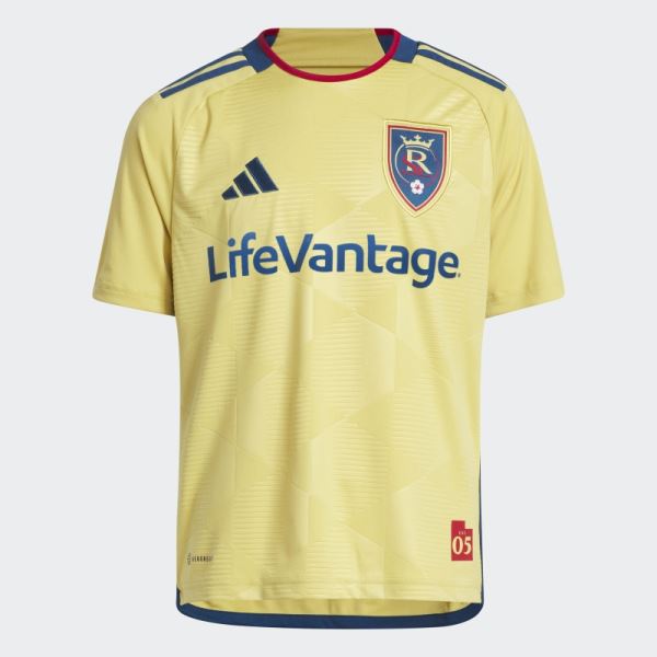 Real Salt Lake 23/24 Away Jersey Pyrite Adidas