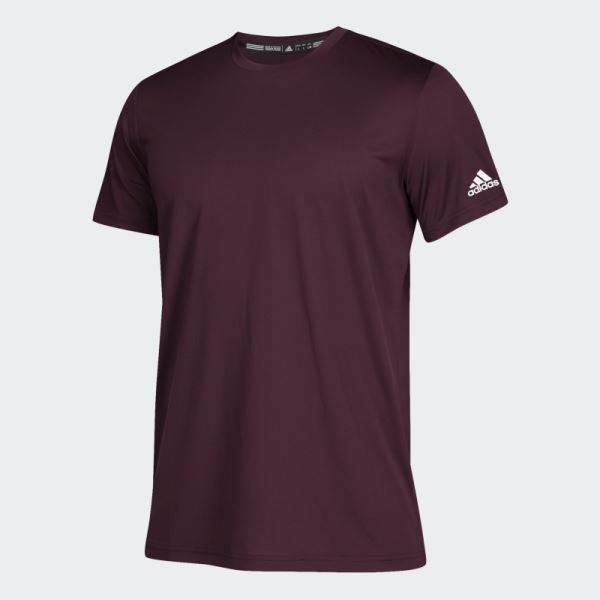 Adidas Maroon Clima Tech Tee