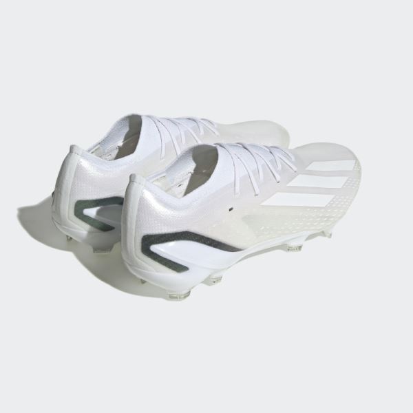 Adidas White X Speedportal.1 Firm Ground Boots