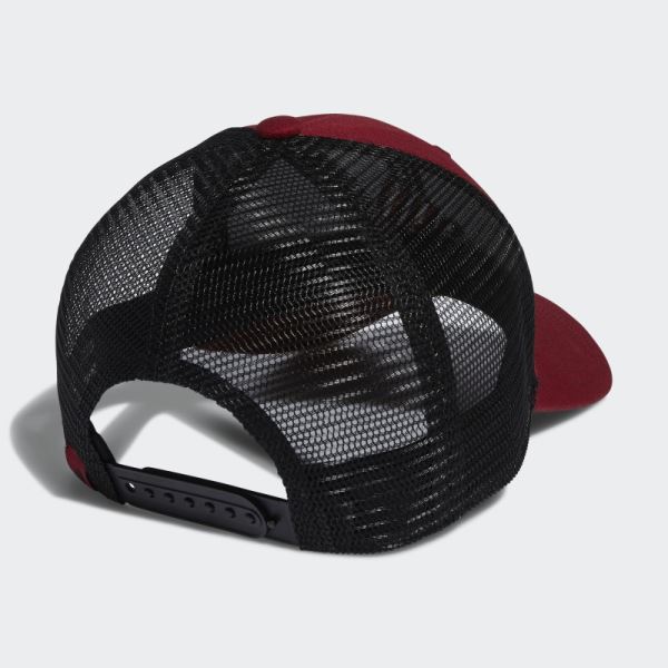 Structured Mesh Snapback Hat Victory Red Adidas