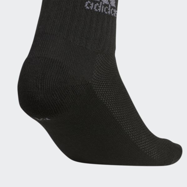 Dark Blue Adidas Cushioned Mixed Crew Socks 6 Pairs