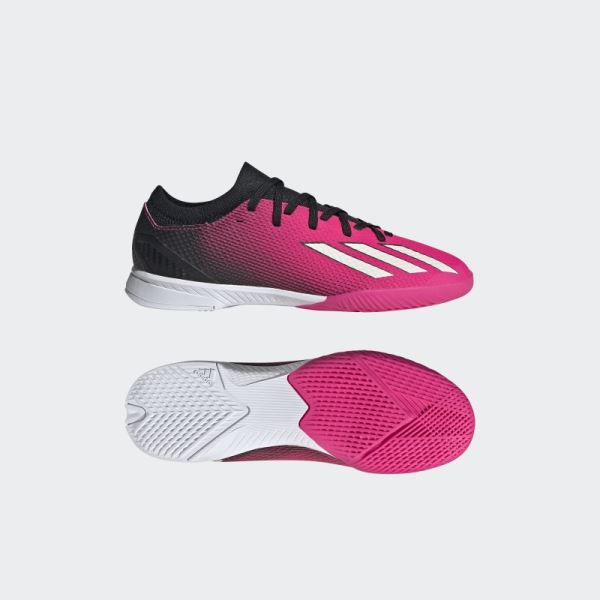 Pink Adidas X Speedportal.3 Indoor Boots