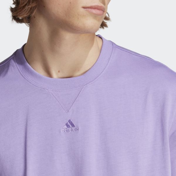 ALL SZN Tee Violet Adidas