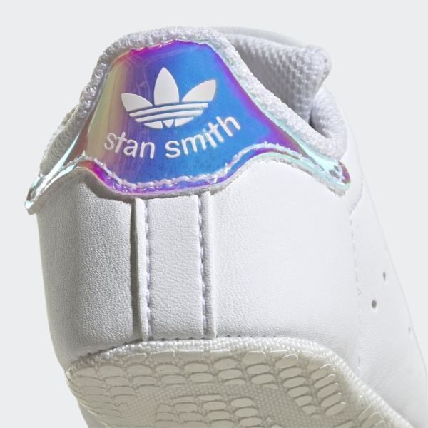 Adidas White Stan Smith Crib Shoes