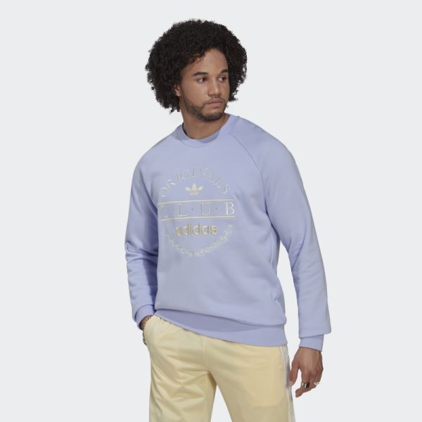 Adidas Violet Tone Club Sweater