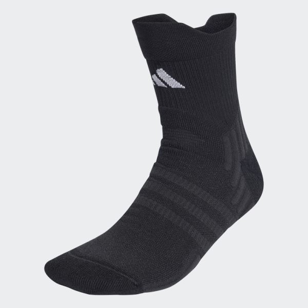 Tennis Cushioned Quarter Socks 1 Pair Black Adidas