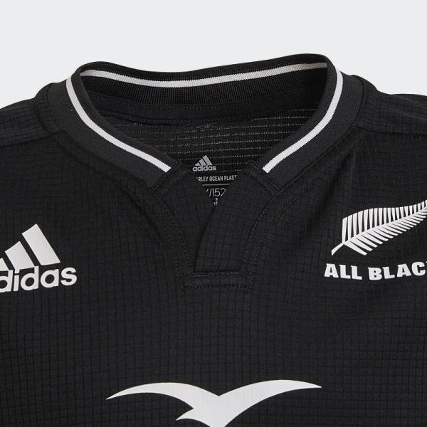 Adidas All Blacks Rugby Home Jersey Black