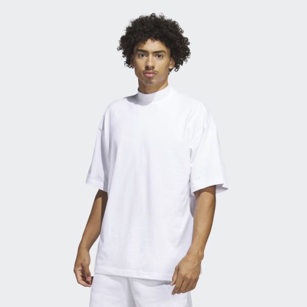 White Harden Travel Tee Adidas