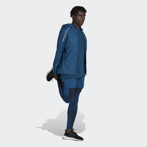 Adidas Marathon Jacket Marine