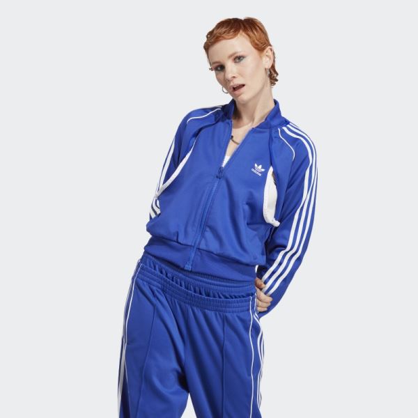 Always Original SST Track Jacket Blue Adidas Stylish