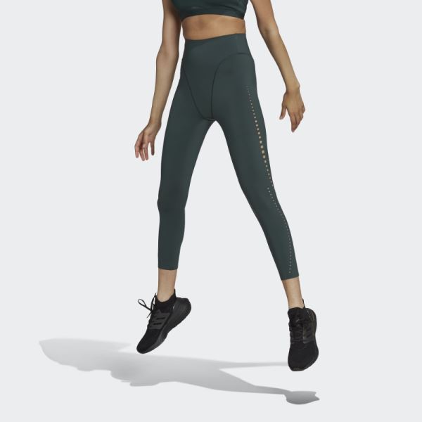 Optime Training Best of Adidas 7/8 Leggings Green Fashion