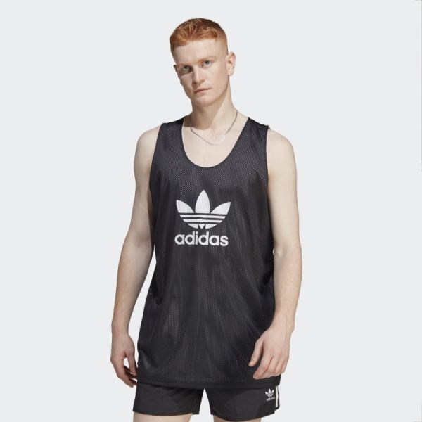 Adidas Adicolor Classics Basketball Trefoil Jersey White