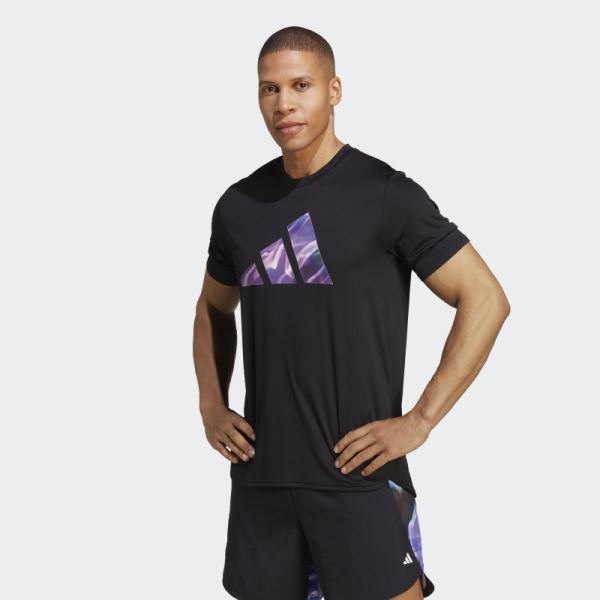 Designed for Movement HIIT Training Tee Adidas Black