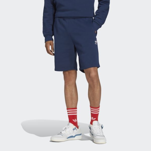 Night Indigo Trefoil Essentials Shorts Adidas