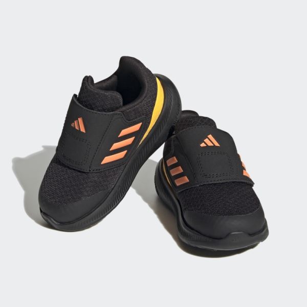 Adidas RunFalcon 3.0 Hook-and-Loop Shoes Black