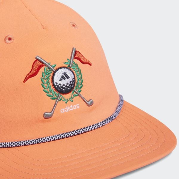 Coral Retro Five-Panel Hat Adidas