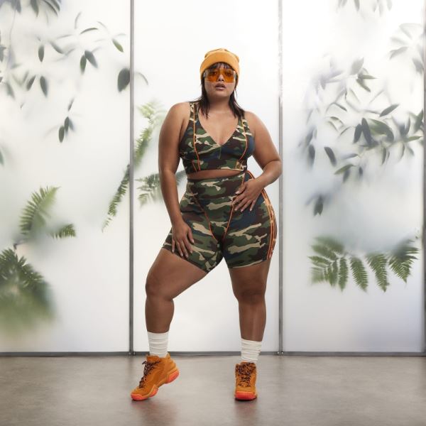 Triangle Bra (Plus Size) Adidas Aop Camo