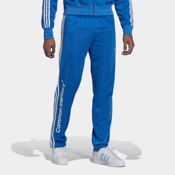 Graphic Common Memory Tracksuit Bottoms Adidas Blue Bird