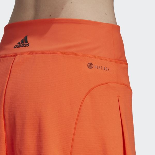 Adidas Tennis Match Skirt Orange