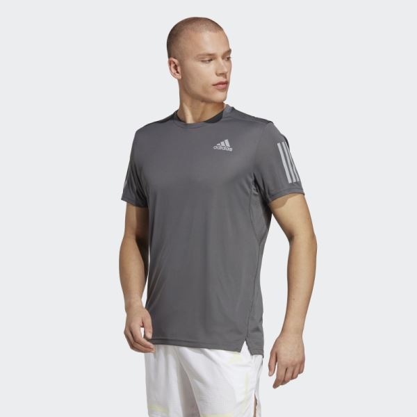 Adidas Own the Run Tee Grey