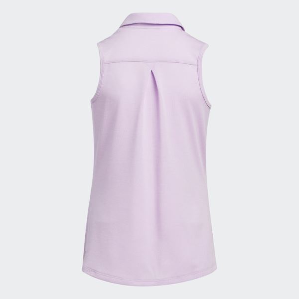 HEAT.RDY Golf Sleeveless Polo Shirt Lilac Adidas