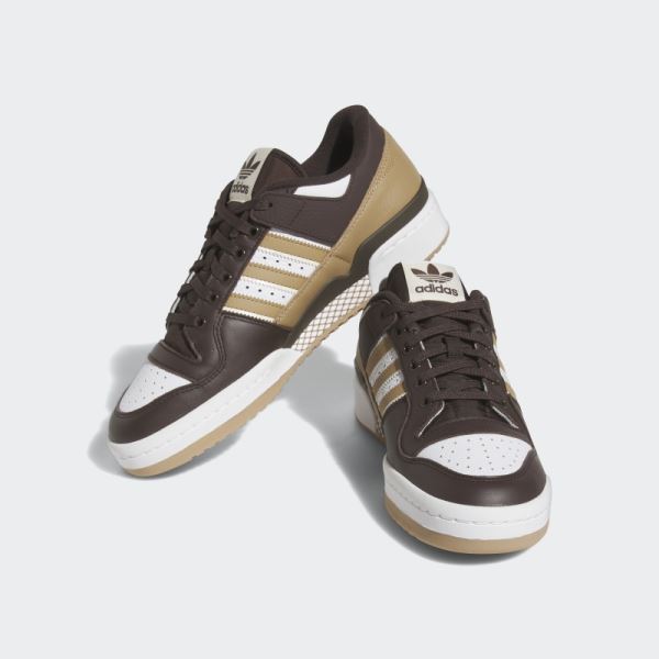 Adidas Forum 84 Low ADV Shoes Dark Brown