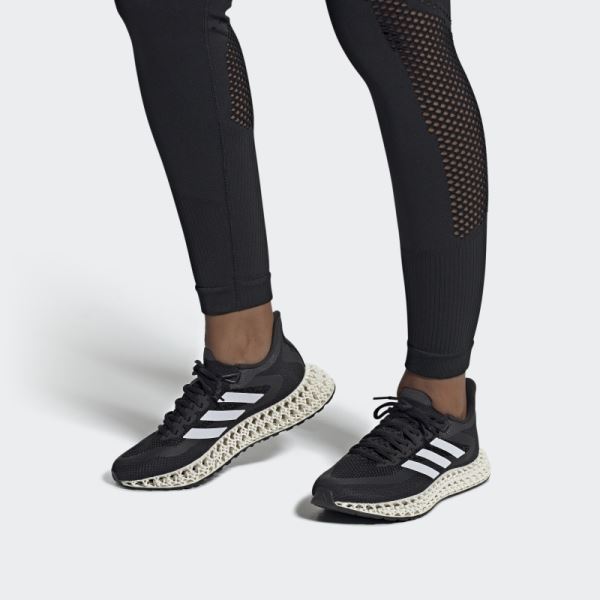 Black Fashion Adidas 4DFWD 2 Running Shoes