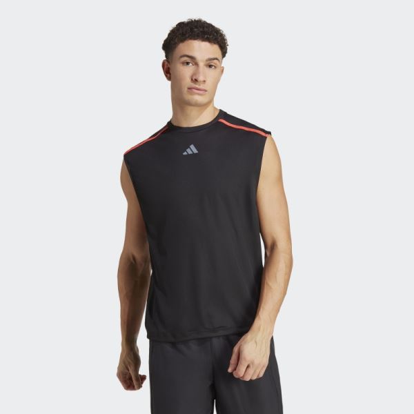 Workout Base Tank Top Adidas Black