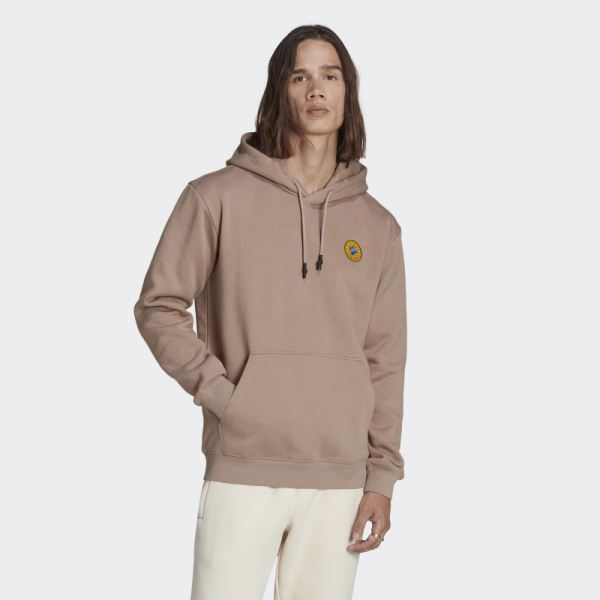 Chalky Brown Adidas Wander Hour Hoodie