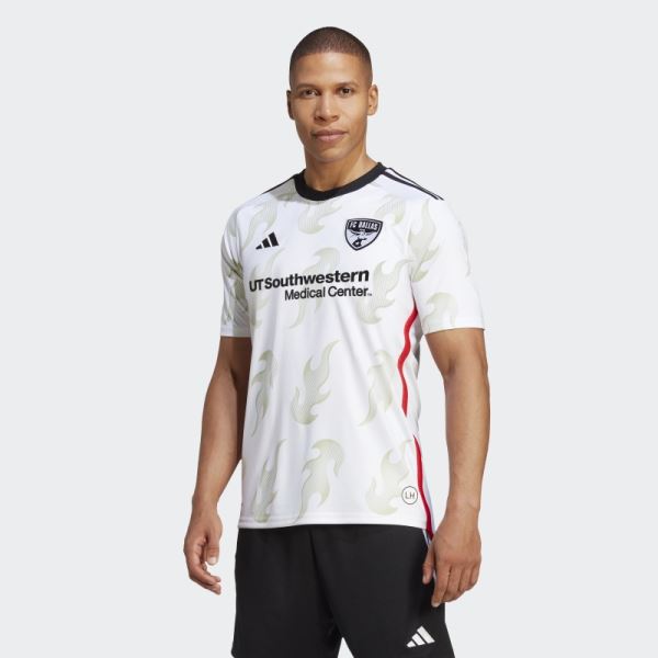 FC Dallas 23/24 Away Jersey White Adidas