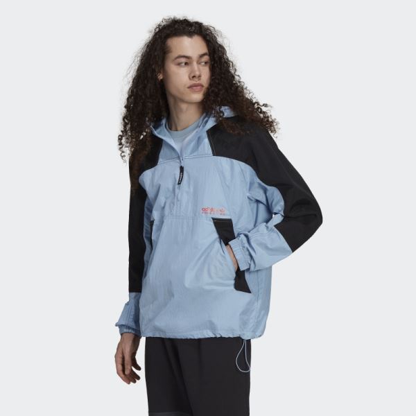 Adidas Adventure Futura Windbreaker Hot Ambient Sky