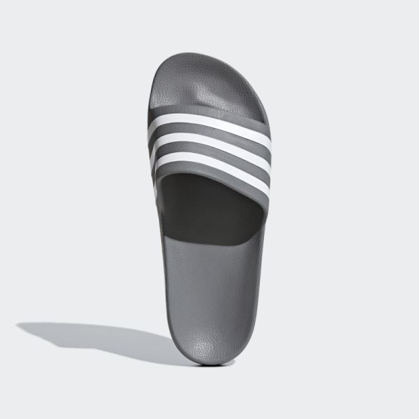 Adilette Aqua Slides Adidas Grey