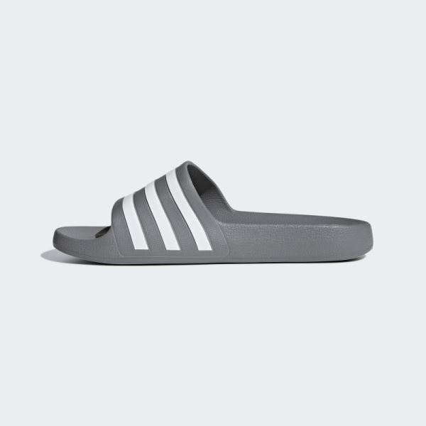 Adilette Aqua Slides Adidas Grey