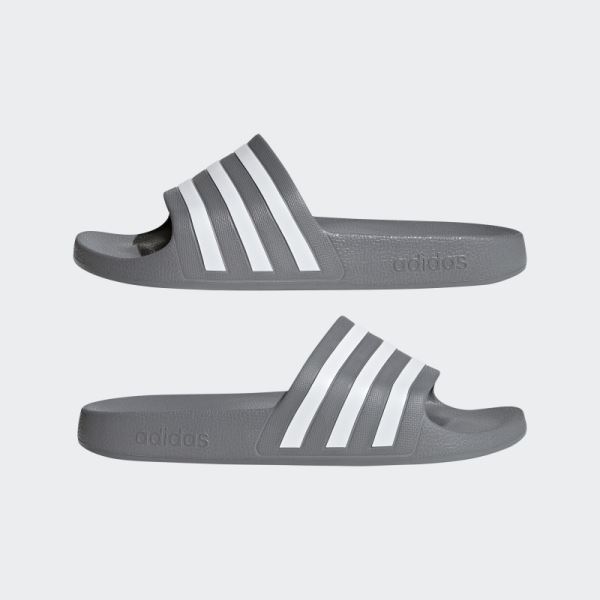 Adilette Aqua Slides Adidas Grey