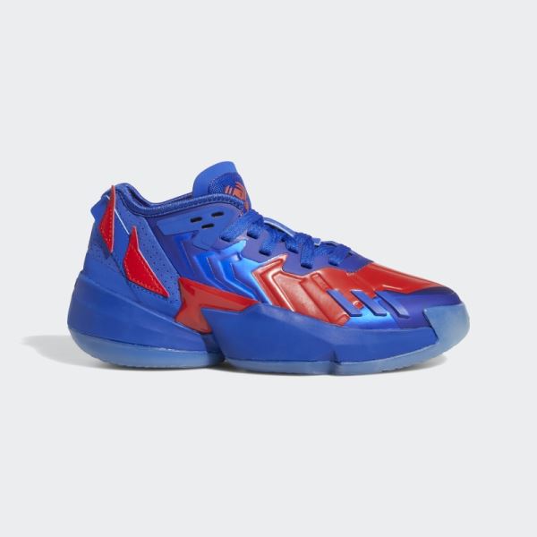 Adidas Bold Blue Super D.O.N. Issue #4 Basketball Shoes