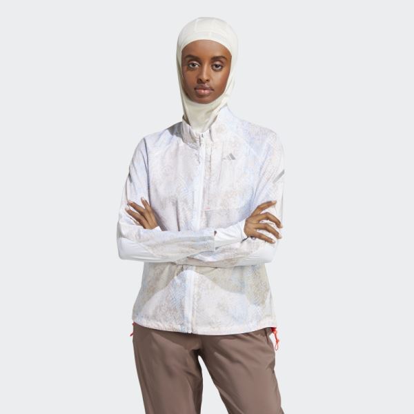 Fast Running Iteration Jacket White Adidas