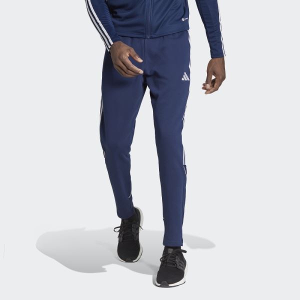 Navy Blue Adidas Tiro 23 League Sweat Pants