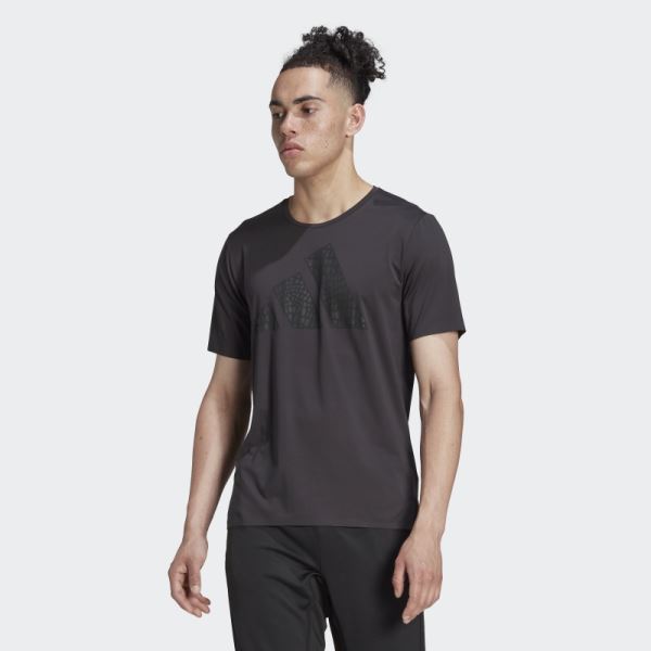 Black Best of Adidas Training T-Shirt Hot