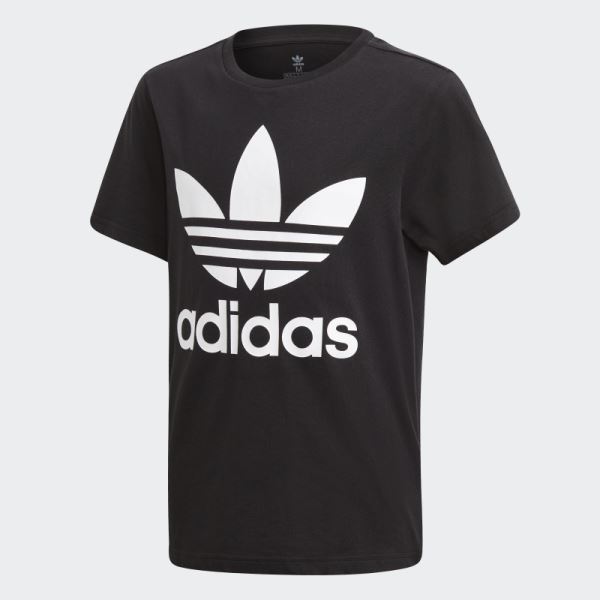 Black Trefoil Tee Adidas